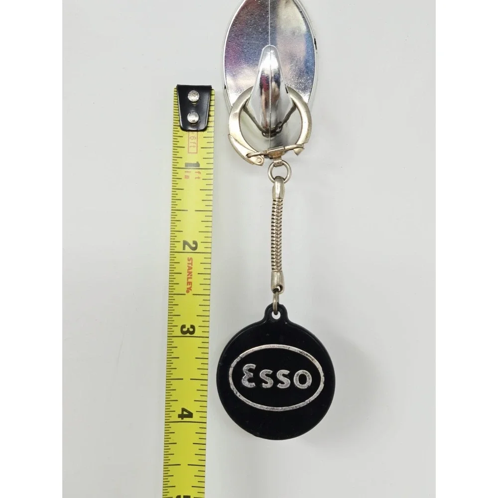 Vintage Original Esso Happy Motoring Key Club Keychain Houston Texas